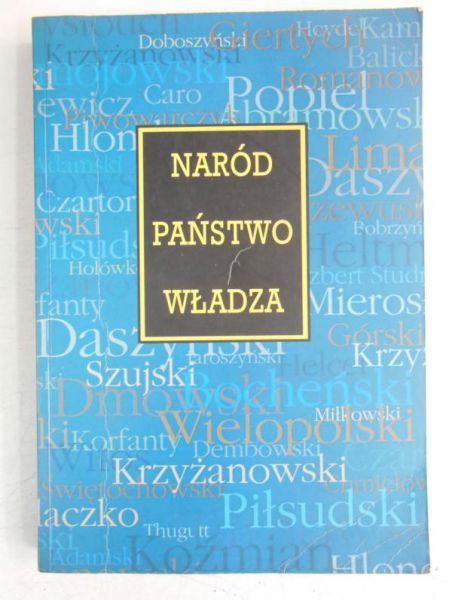 Naród, państwo, władza