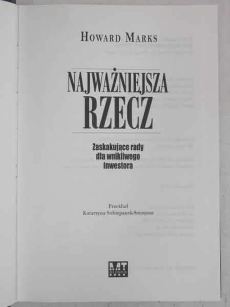 Najważniejsza rzecz