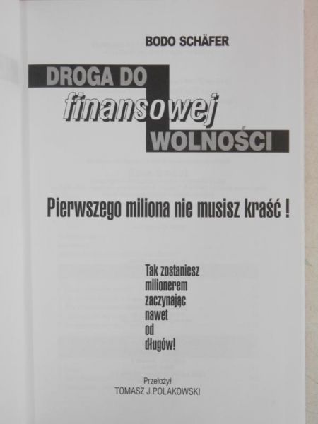 Droga do finansowej wolności