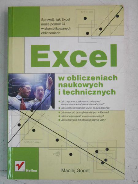 Excel w obliczeniach naukowych i technicznych