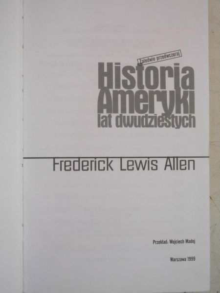 Historia Ameryki lat dwudziestych