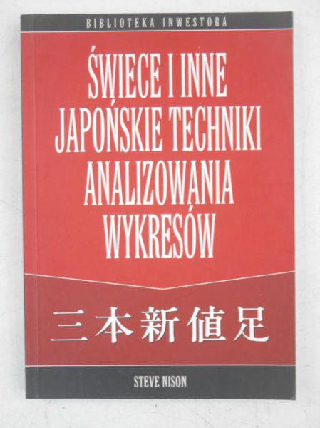 Świece i inne japońskie techniki analizowania wykresów