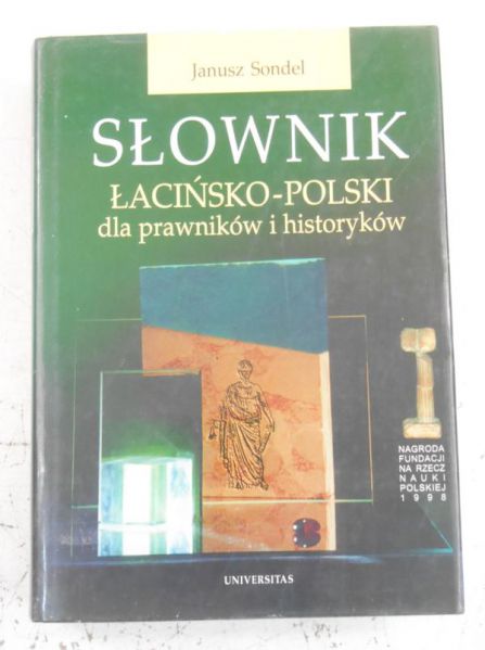 Słownik łacinsko-polski dla prawników i historyków