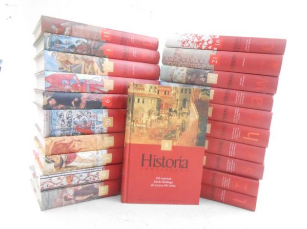 Historia Polski, 21 tomów, komplet