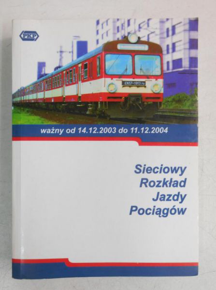 Sieciowy rozkład jazdy pociągów 14.12.2003 do 11.12.2004