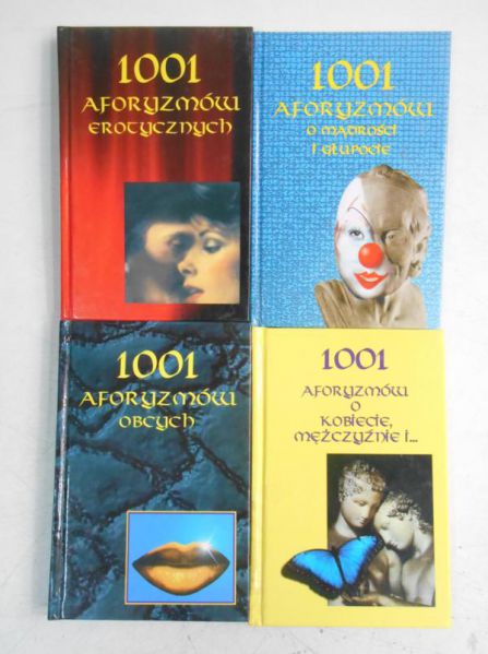 1001 Aforyzmów, 4 książki