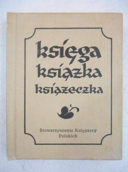 Księga, książka, książeczka, Miniaturka