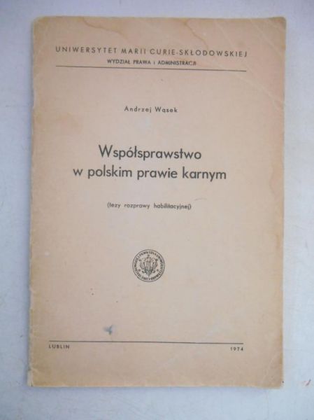 Współsprawstwo w polsim prawie karnym
