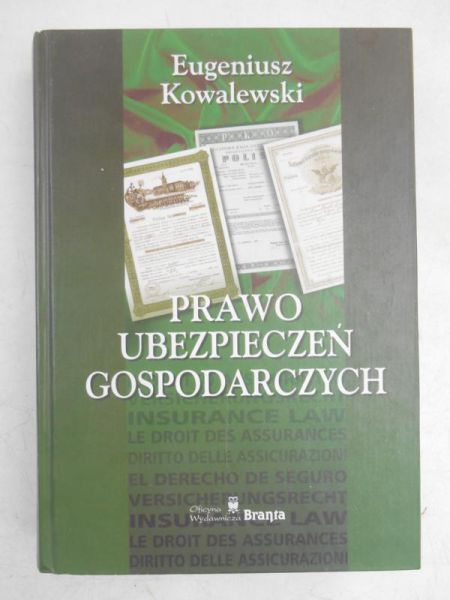 Prawo ubezpieczeń gospodarczych + CD