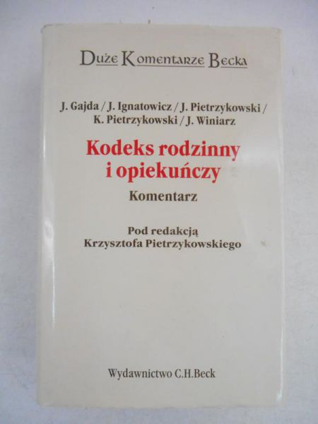 Kodeks rodzinny i opiekuńczy