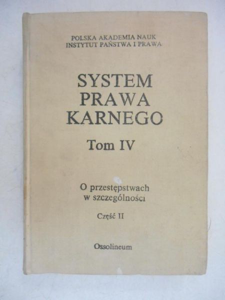 System prawa karnego
