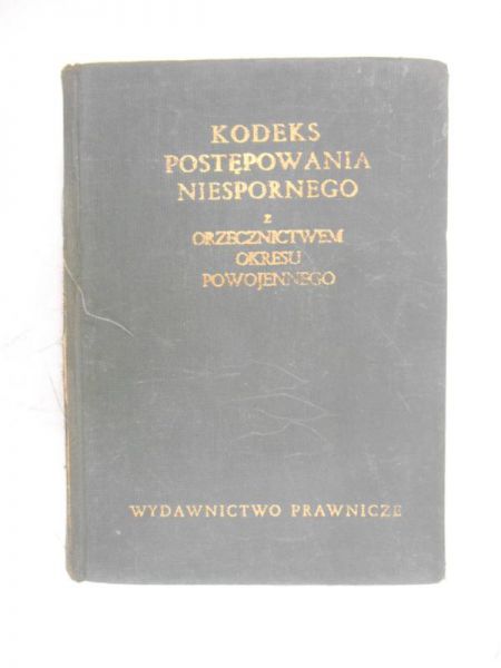 Kodeks postępowania niespornego
