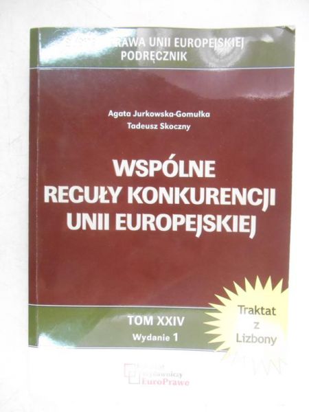 Wspólne reguły konkurencji Unii Europejskiej