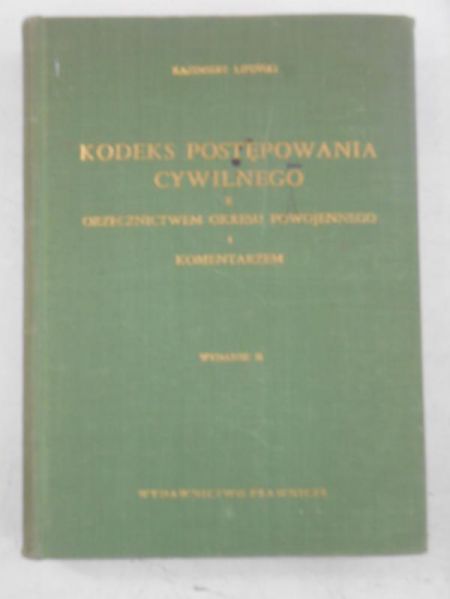 Kodeks postępowania cywilnego