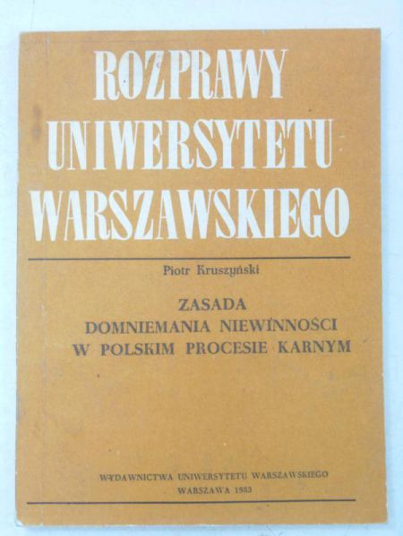 Rozprawy Uniwersytetu Warszawskiego