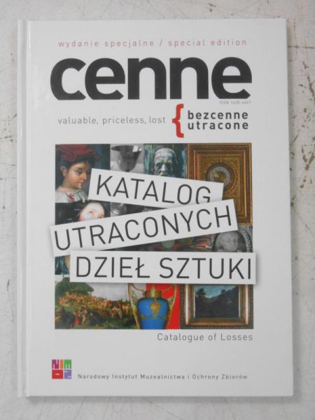 Katalog utraconych dzieł sztuki + CD
