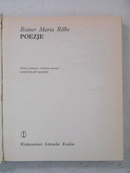 Poezje
