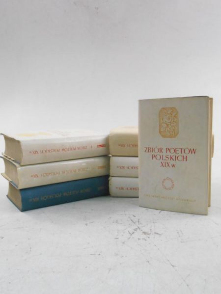 Zbiór poetów polskich XIX w, Tom I-VII, Komplet