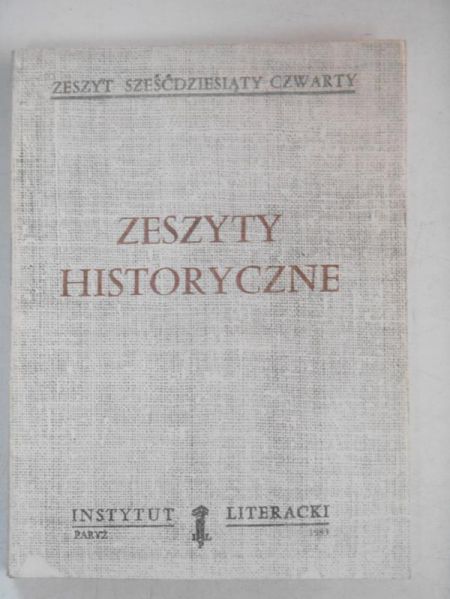 Zeszyty historyczne, zeszyt 64