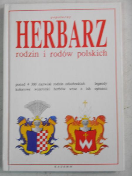 popularny HERBARZ rodzin i rodów polskich