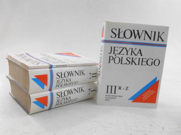 Słownik języka polskiego, Tom I-III + Suplement