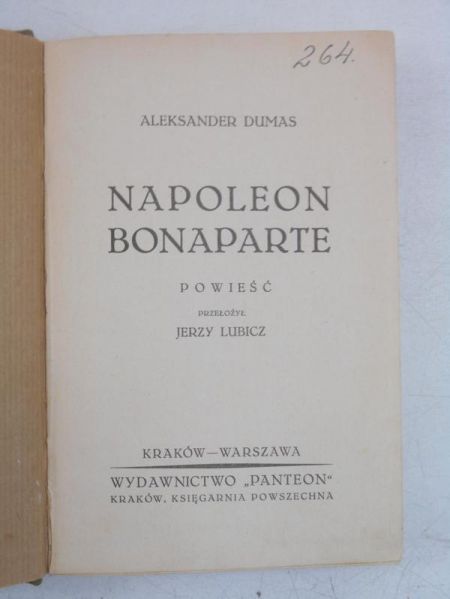 Napoleon Bonaparte, 1931 r.