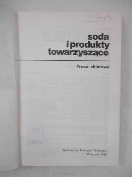 Soda i produkty towarzyszące