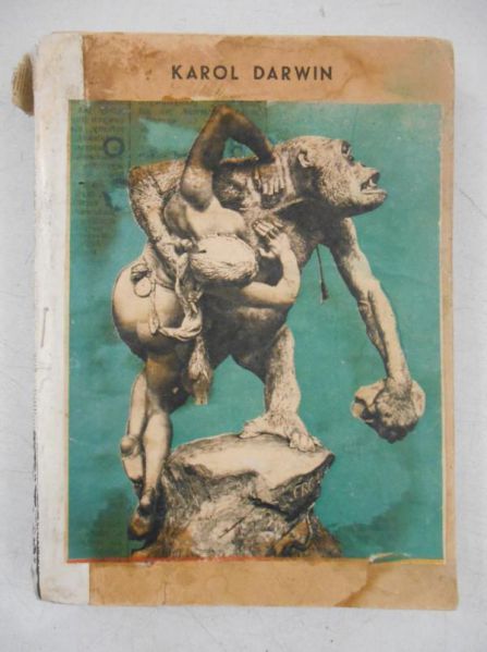 Darwin Karol  - O pochodzeniu człowieka, z ilustracjami, 1929 r.