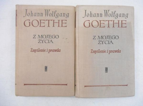 Goethe Johann Wolfgang - Z mojego życia, t. I-II