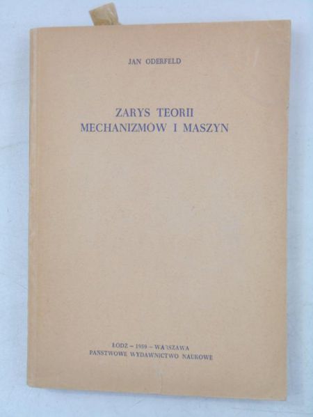 Zarys teorii mechanizmów i maszyn