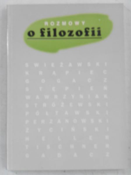 Rozmowy o filozofii