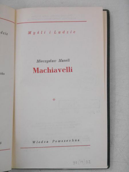 Machiavelli