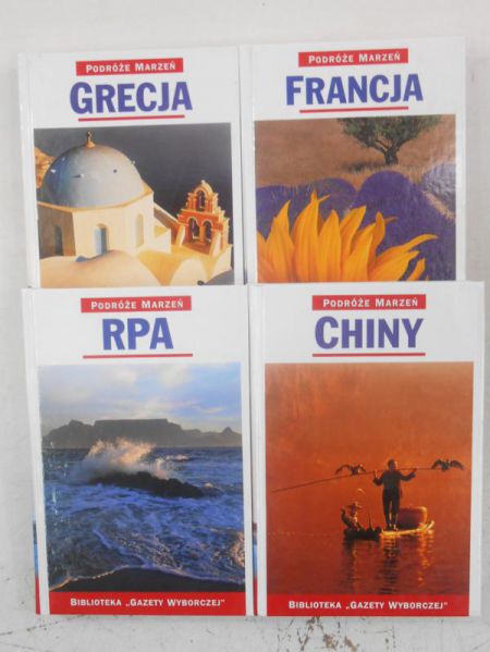Podróże marzeń: Chiny / RPA / Francja / Grecja