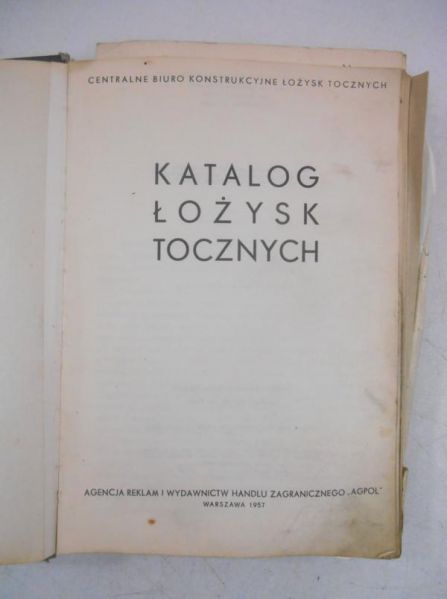 Tuszyński Jan (red.) - Katalog łożysk tocznych