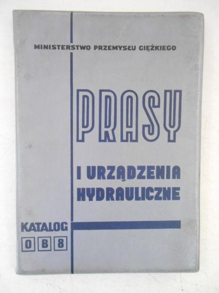 Prasy i urządzenia hydrauliczne