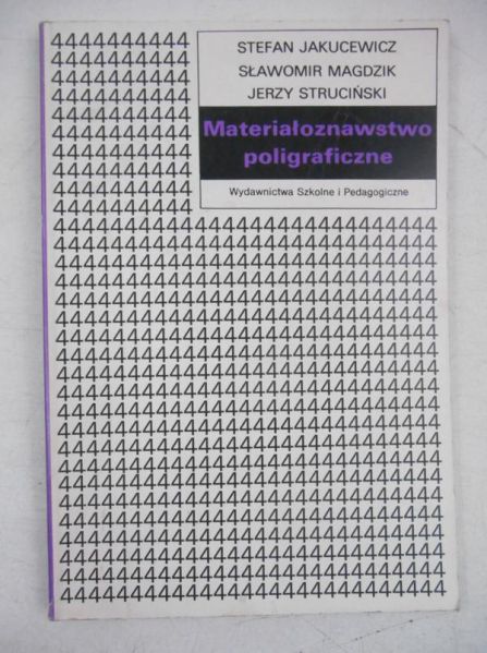 Materiałoznawstwo poligraficzne