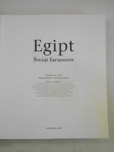 Egipt. Świat faraonów