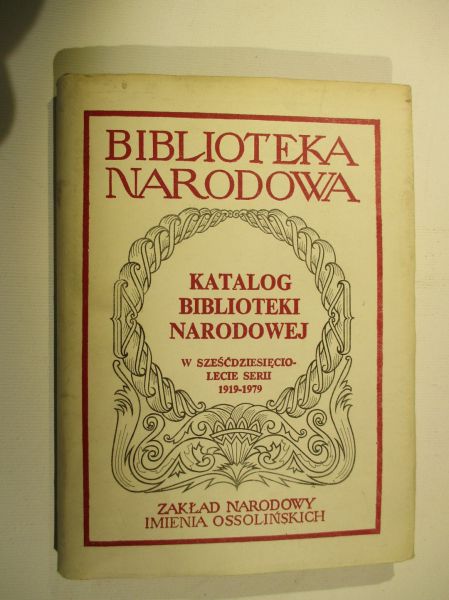 Katalog Biblioteki Narodowej