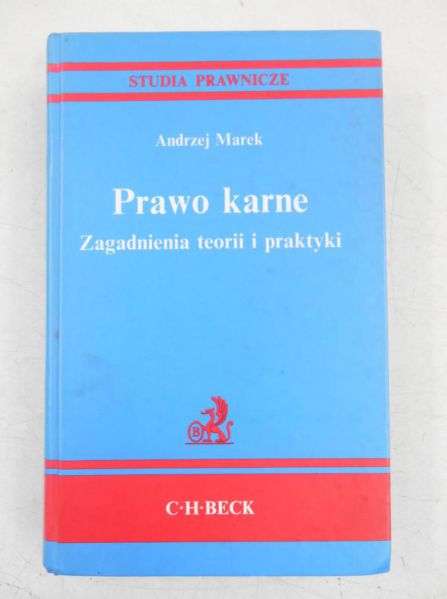Marek Andrzej - Prawo karne