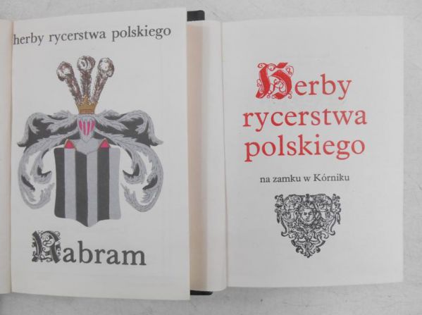 Herby rycerstwa polskiego, Tom I-II