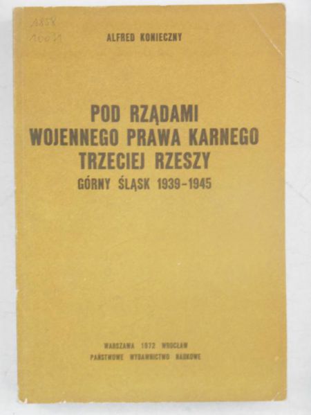 Pod rządami wojennego prawa karnego Trzeciej Rzeszy