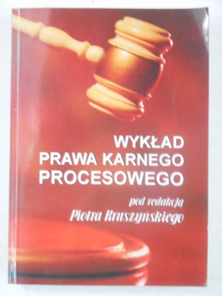 Wykład prawa karnego procesowego