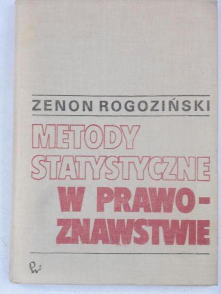 Roziński  - Metody statystyczne w prawoznawstwie