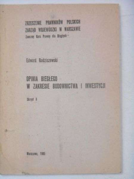 Opinia biegłego w zakresie budownictwa i inwestycji