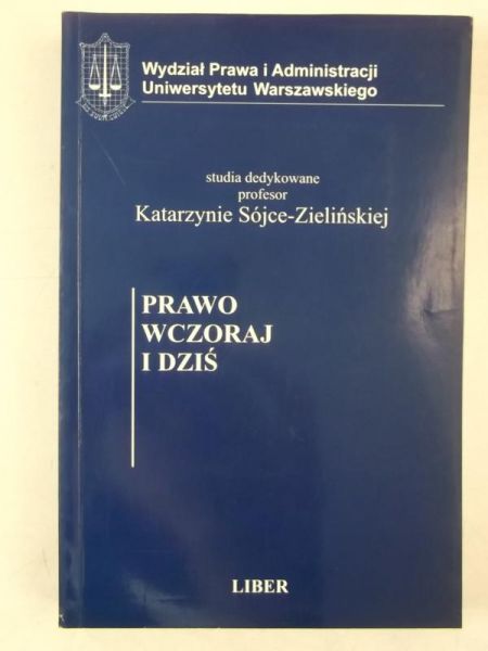 Prawo wczoraj i dziś