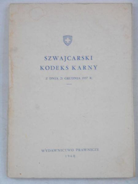 Szwajcarski kodeks karny