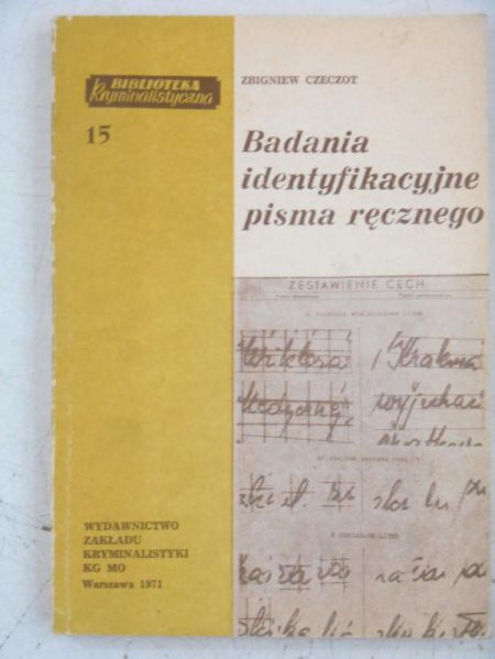 Badania identyfikacyjne pisma ręcznego