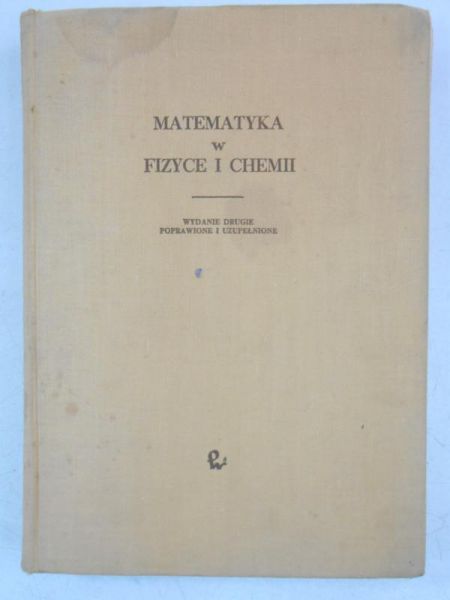 Margenau H. - Matematyka w fizyce i chemii