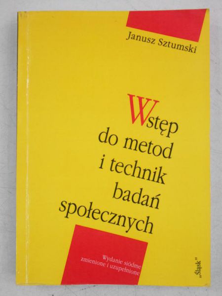 Wstęp do metod i technik badań społecznych