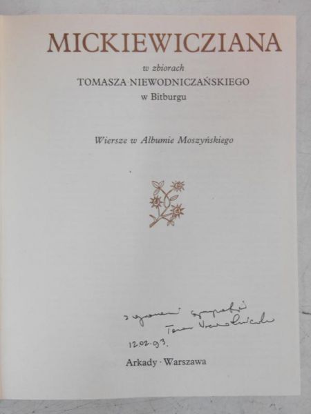Danilewicz Zielińska Maria - Mickiewicziana